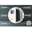 Huldar Glass Flat Wall Mirror