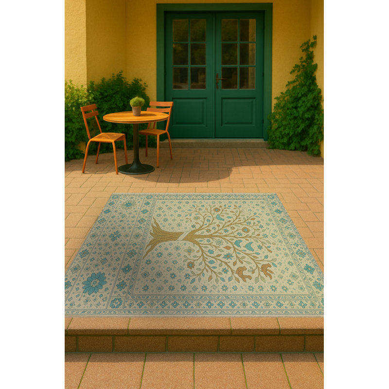 Tapis beige tissé Mosso, 3 pi 3 po x 9 pi 10 po