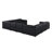 Arcadia Luxurious 8-Piece U-Sectional In Genuine Leather With 2 Power Recliners With Power Headrests-104881924