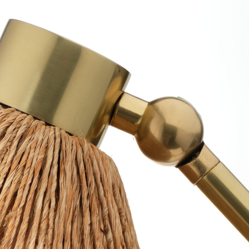 Fitzgerald Abaca Rope Table Lamp, Natural