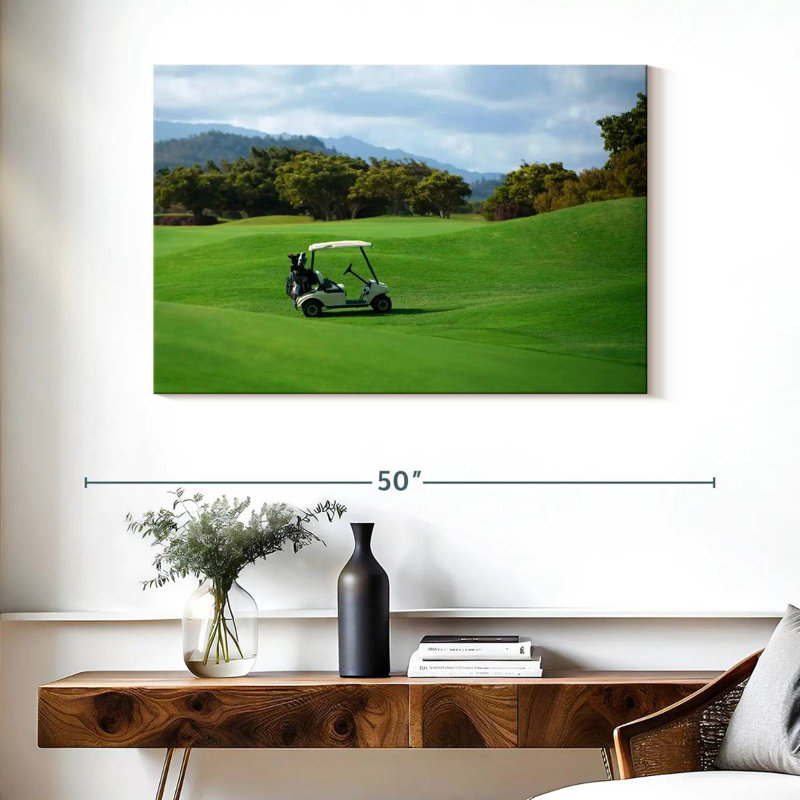 Golf course cart Sireci, H 26 po x l 39 po