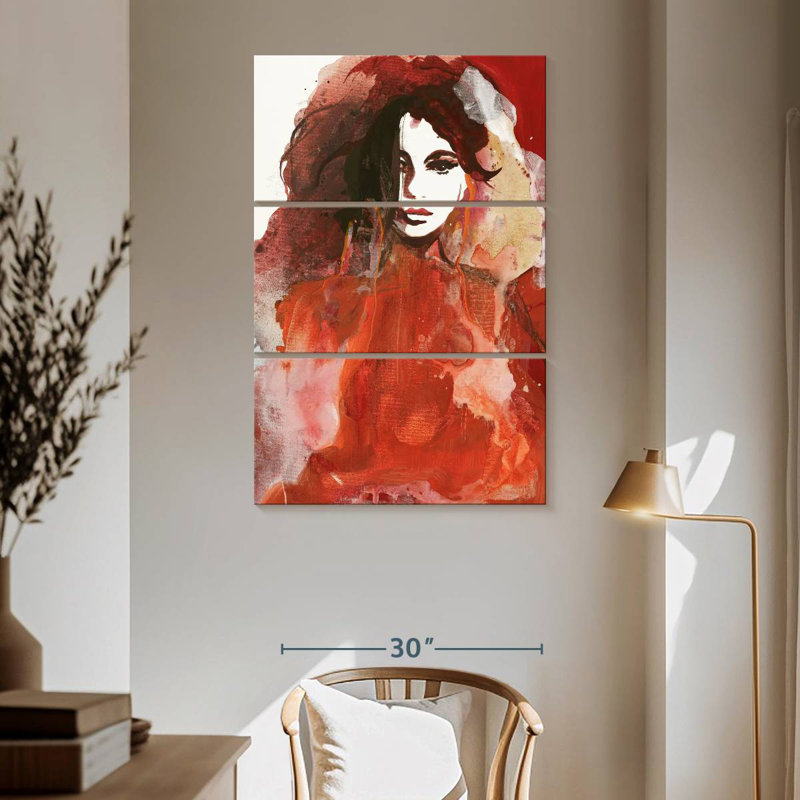 Leisha Colorful Life III, 65" H x 42" W
