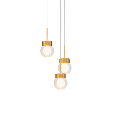 Double Bubble LED Multi-Light Pendant