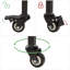 True & Tidy Dumbbell Storage Rack & Stand with Wheels and Hooks