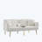 Tayabah 69.2'' Velvet Convertible Sofa-1891457175