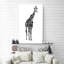 «Giraffe», reproduction d'aquarelle sur toile-31474577-31936718