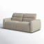 Canapé inclinable rembourré 87,4 po Bayne-105744467