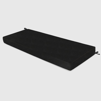 Coussin de banc personnalisable de 1 po de hauteur pour mobilier d'intérieur / extérieur / chaise / siège de fenêtre, mousse à haute résilience 75D de qualité supérieure