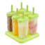 6 pièces moules à glaçons réutilisables crème glacée bricolage machine à glaçons machine à glaçons en plastique pour les collations glacées maison