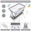 Bedside Cot and Stand-70527340