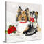 Western Border Collie (Square) par By Jodi - impression-1227029258-1227029259