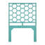 Honeycomb Wicker/Rattan Open-Frame Headboard-22972338-23007636