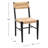 Gettysburg Solid Wood Solid Back Side Chair-53904879-54248233