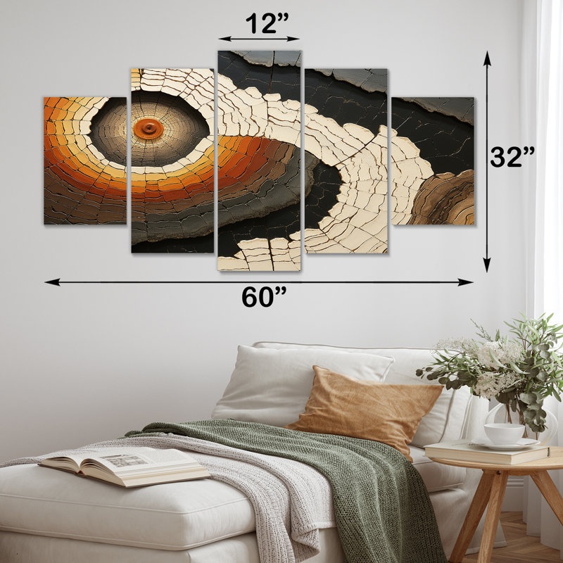 Ensemble de décoration murale Beige Quartz Mystery Collage