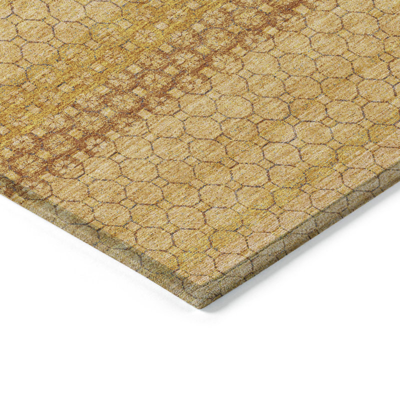 Tapis intérieur / extérieur lavable à la machine Christain ACN1427, Rectangle 2 pi 6 po x 3 pi 10 po
