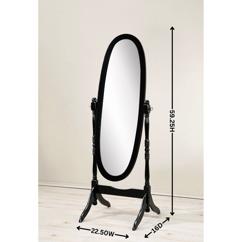 Rectangle Freestanding Mirror
