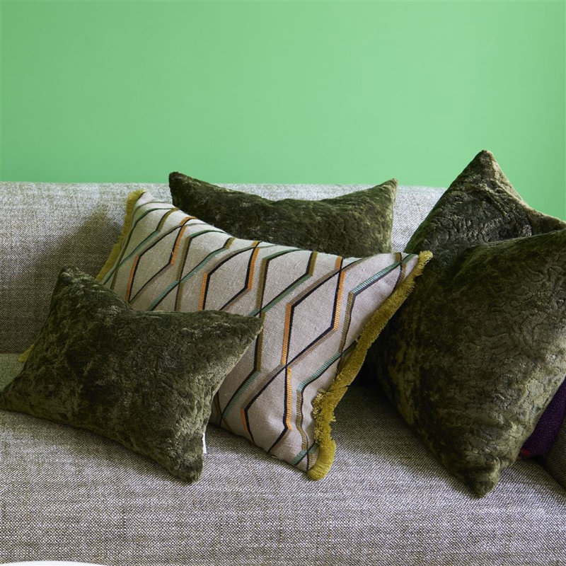 Trevenna Decorative Pillow, Beige/Yellow