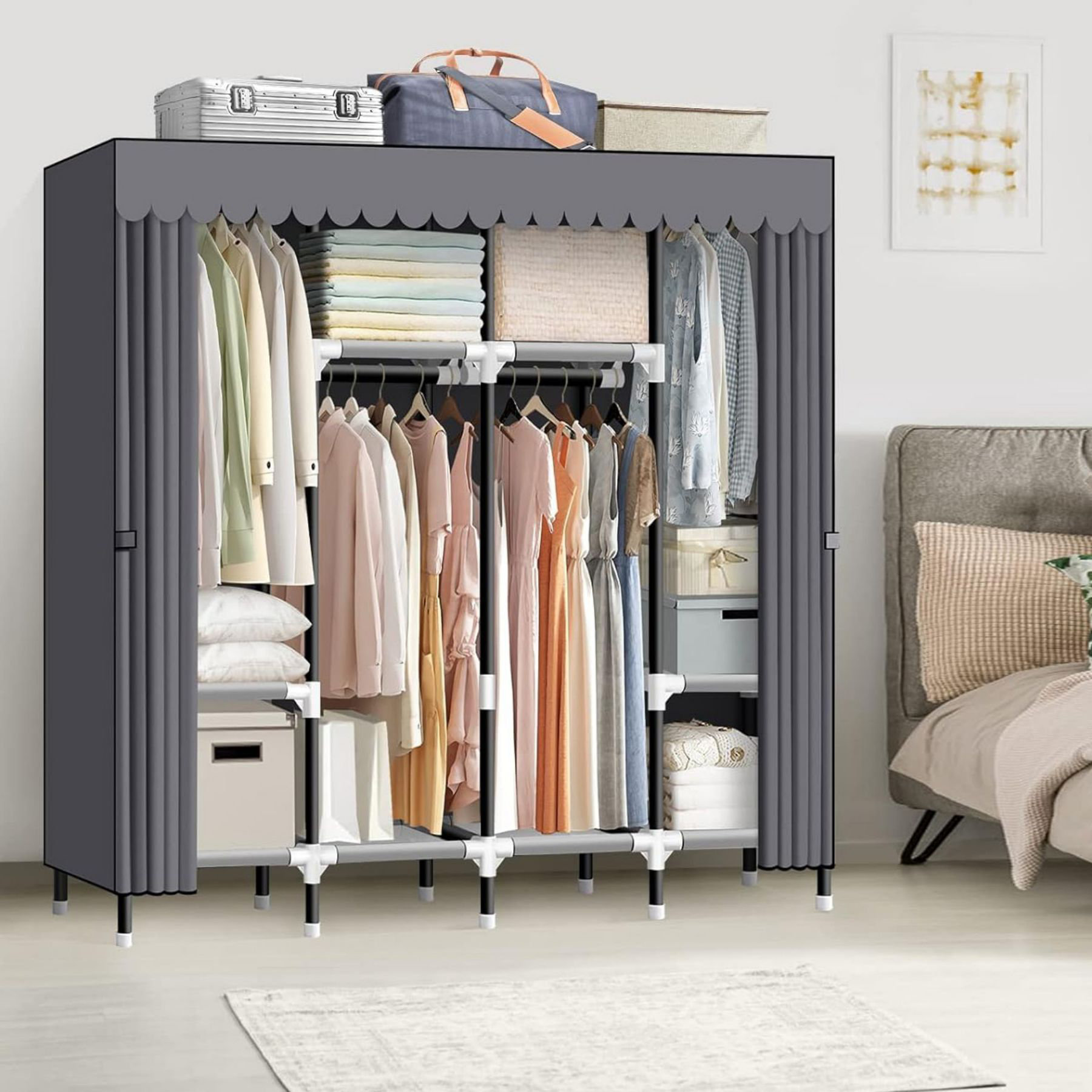 Rebrilliant Munib Closet System | Wayfair