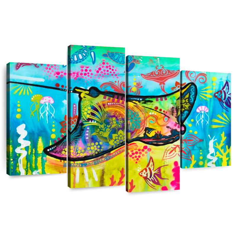 Brampt Sting Ray, 22" H x 36" W