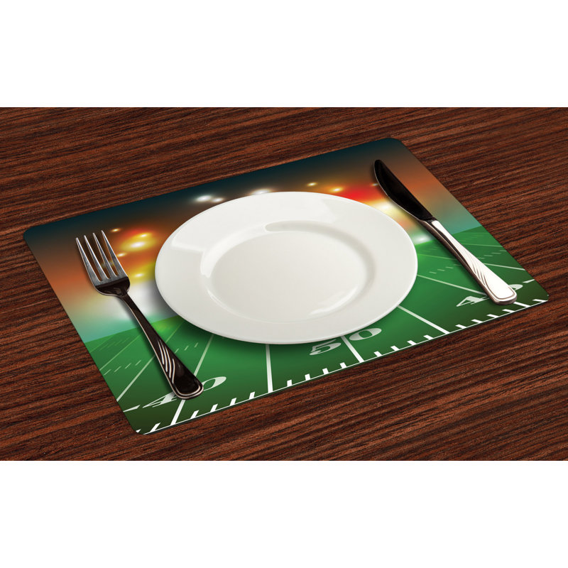 Natrona Grass Turf Field Team Placemat