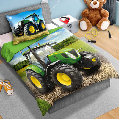 Cotton Duvet Cover Set with Pillow Shams
