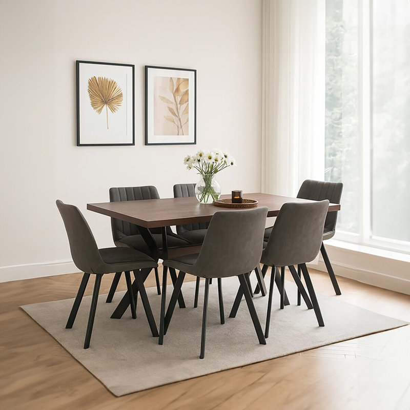 Nathalia 6 - Person Dining Set