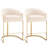 Johnnice 27" Metal Tufted Bar Stools-806492616
