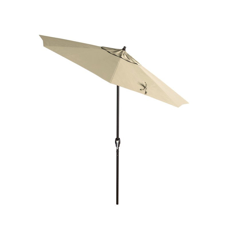 Parasol de marché 7 pi 6 po, Kaki - Pacifica Premium