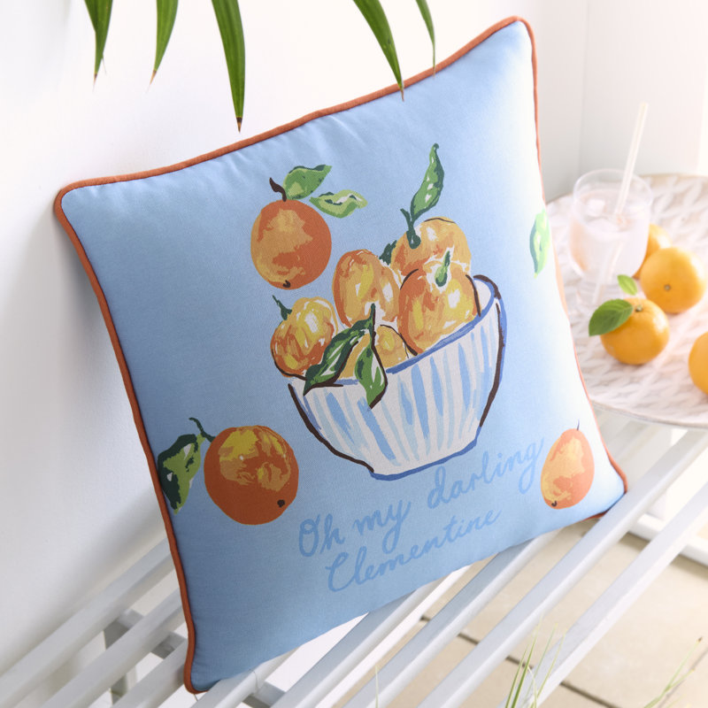 My Darling Clementine Floral Multi Cushion, Filled Cushion