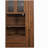 Kitchen Pantry Cabinet With Multi-functional Pull-out Tiered Storage Shelves