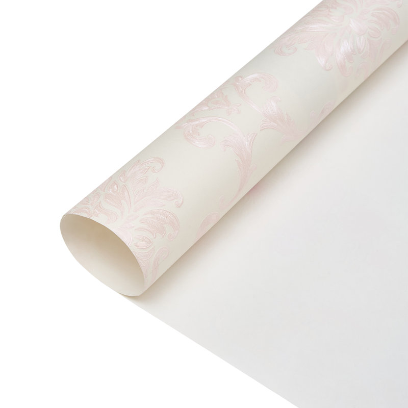 Non-Pasted Non-Woven 3D Embossed Wallpaper Roll
