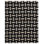 Preston Black/Ivory Jute Fabric Area Accent Rug