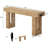 Farmhouse Console Table With Power Outlets And Sensor Light-121195119-121195118