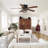Hadiya 48'' Ceiling Fan with Light Kit