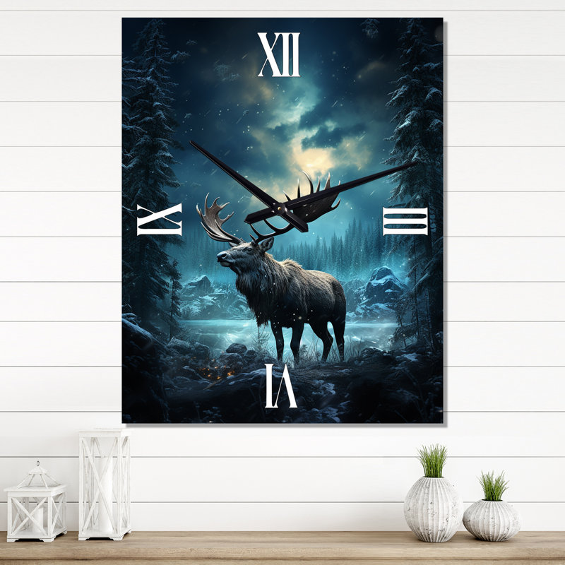 Jeaneane - Horloge murale animaux, Très petit