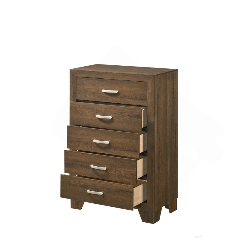 Commode 5 tiroirs Oak