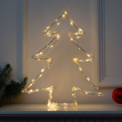 24 cm LED Indoor / Outdoor Lighted Window Décor