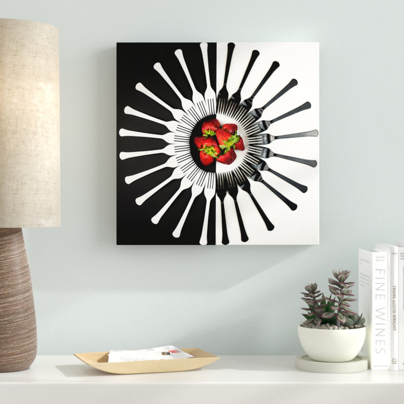 « frais de frais », reproduction d’impression sur toile tendue, H 24 po x l 24 po