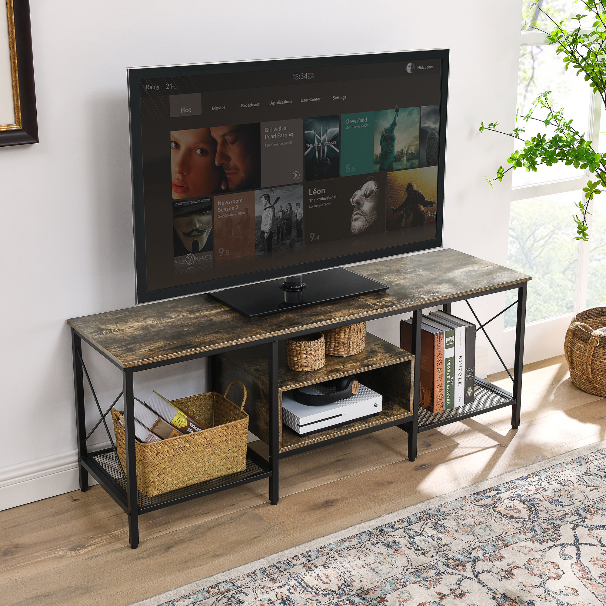 Trent Austin Design® Pursley TV Stand for TVs up to 75", Entertainment