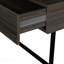 Table basse à 2 tiroirs avec finition onyx espresso Dazza