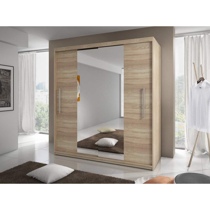 Heptinstall 2 Door Wardrobe, Sonoma