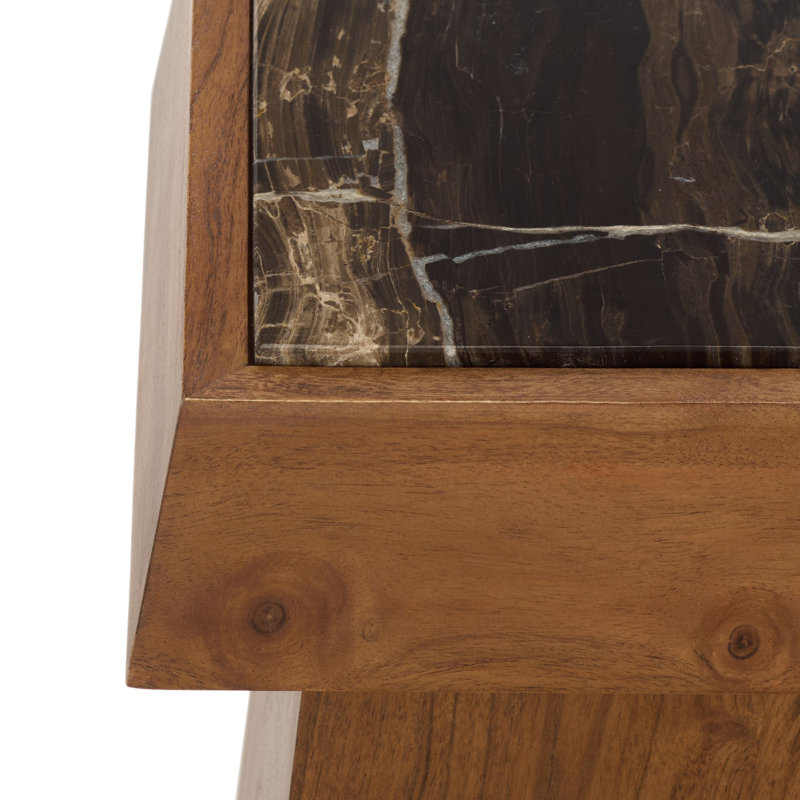 Lakaytee Marble Top Drink Table