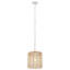 Mini-luminaire suspendu Vannerie