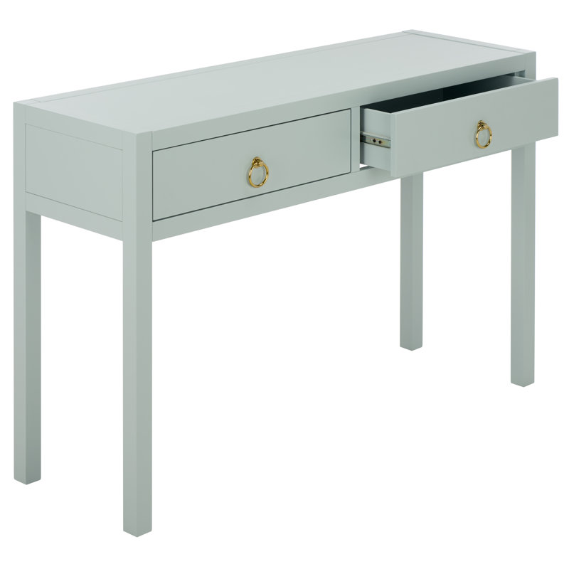 Console à 2 tiroirs Moya, Light Blue