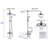Victorian -Chrome Antique Exposed Shower System