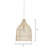 Semele 1 - Light Mushroom Beige Single Pendant