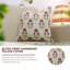 Housse de coussin Vintage Block Print, housse de coussin Boho, coussin décoratif décoratif fait à la main 22 po x 22 po-101758657