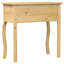 Console vidaXL finition cire miel