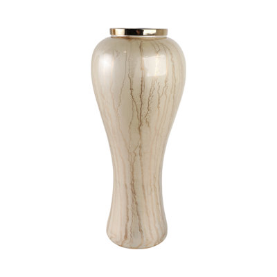 Sagebrook Home 21" Frances Small Oversized Floor Vase