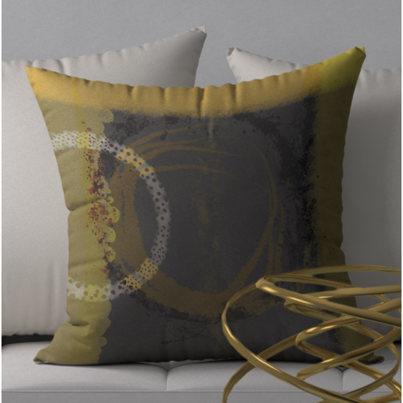  Housse et insert de coussin décoratif décoratif Sound Symphony, H 24 po x l 24 po